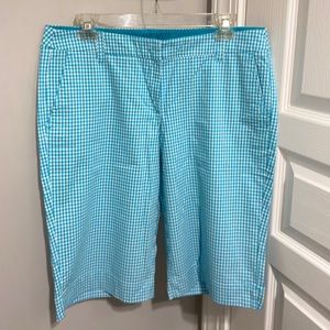 NY & Company- Manhattan Chino Checkered Shorts